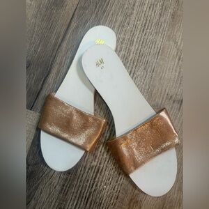 H&M Rose Gold Sandals